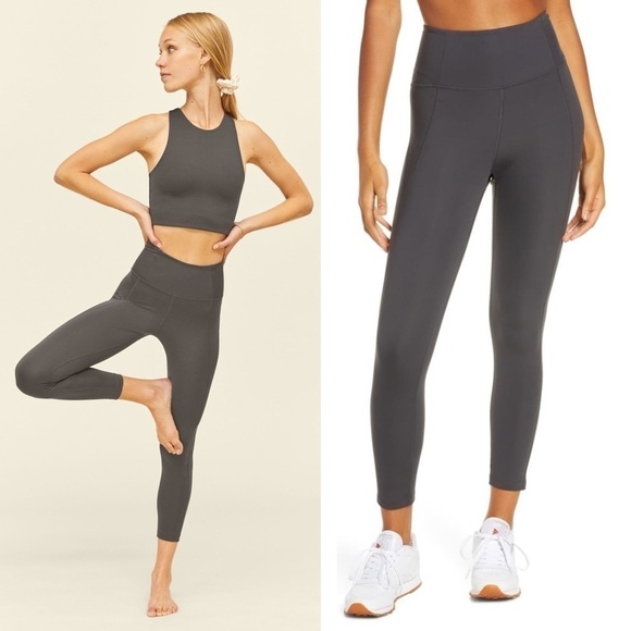 NWT GIRLFRIEND COLLECTIVE High Waist Compression Performance 7/8 Leggings XS - Picture 9 of 16